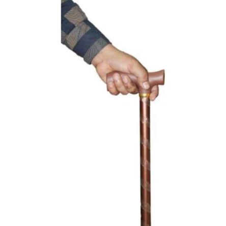 MCP 50cm Brown Aluminum L Type Walking Stick