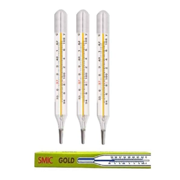 Divine Medicare 94-108F Oval Thermometer (Pack of 3)