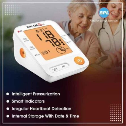 BPL White 120/80 B10 Automatic Blood Pressure Monitor