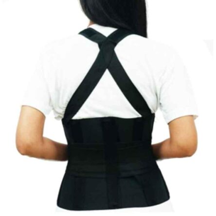 P+caRe Black Industrial Back Support