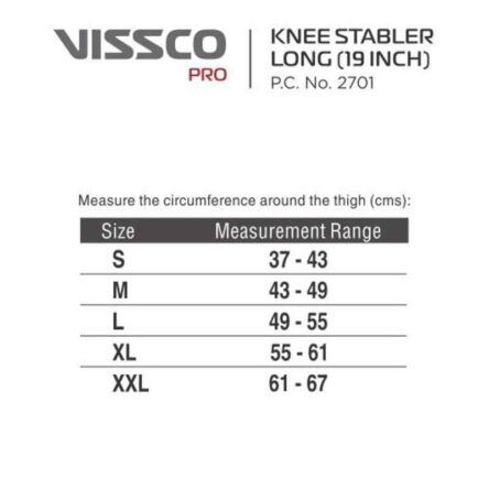 Vissco S Pro Long Knee Stabler