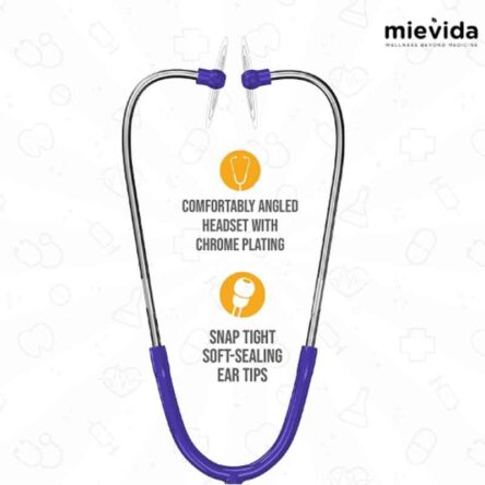 Mievida STS 102 Stainless Steel Blue Cardiology Stethoscope