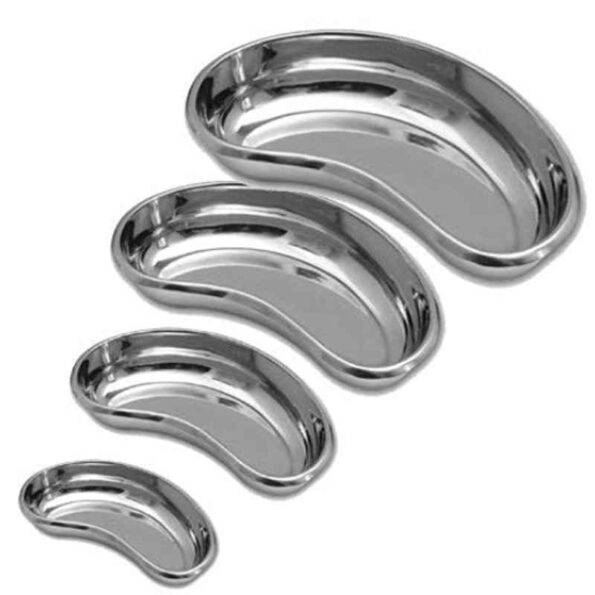 Forgesy 4 Pcs Stainless Steel Surgical Kidney Tray Set