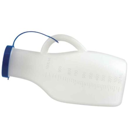 Prompt 1000ml Check Plastic Urine Pot With Cap for Male