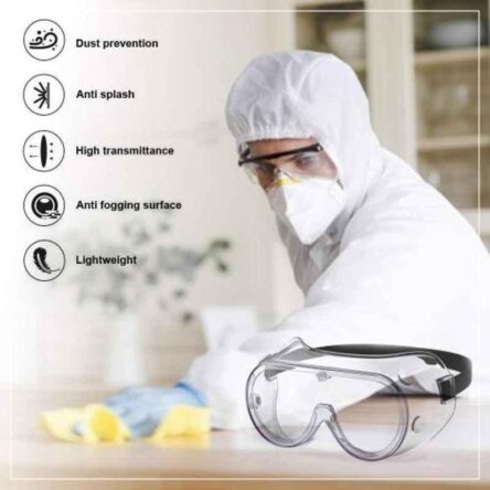 BPL Transparent Plastic Protective Goggles