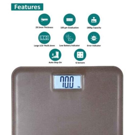 Equinox 180kg Digital Personal Weighing Scale