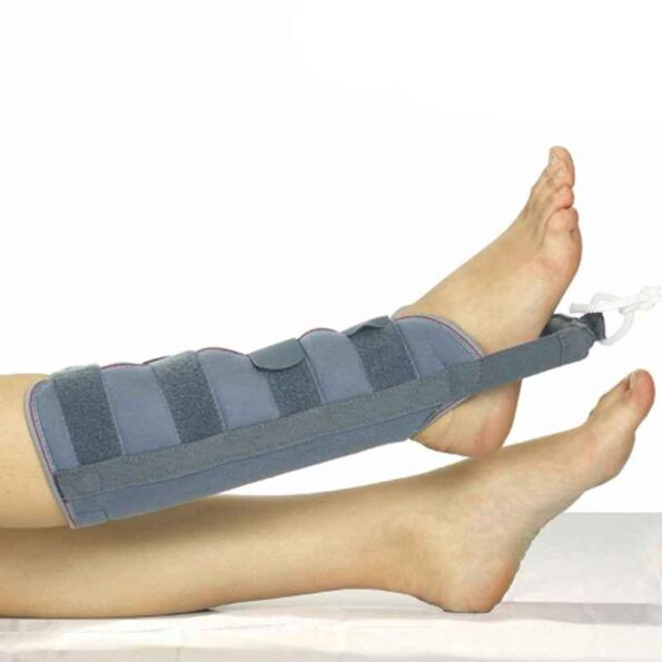 Fidelis Healthcare Elastic Grey Leg Traction Brace