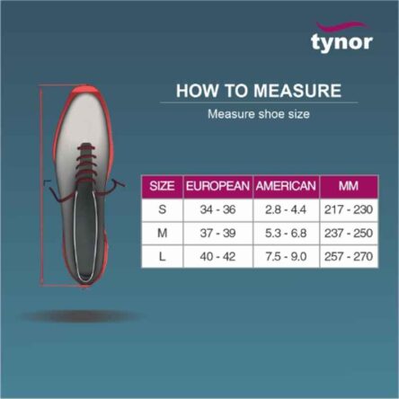 Tynor D51ACZ Steel & Nylon Black Air Walker Boot