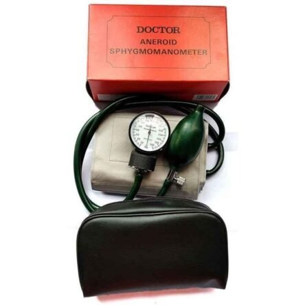 Agarwals Doctor Aneroid Sphygmomanometer Manual BP Monitor Machine Set
