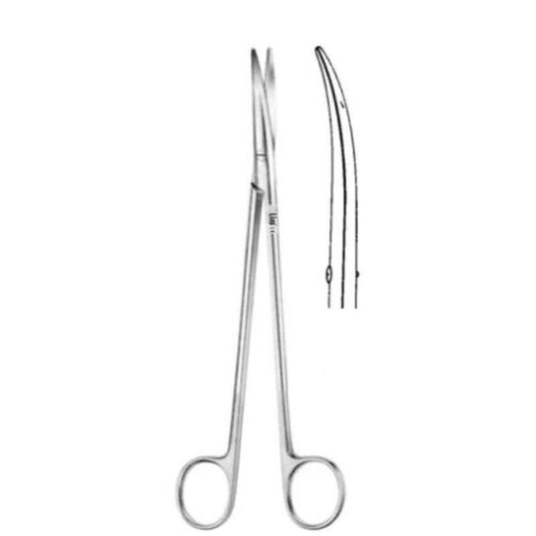 Alis 12cm/ 5 inch Dissecting Scissors Metzenbaum Curved