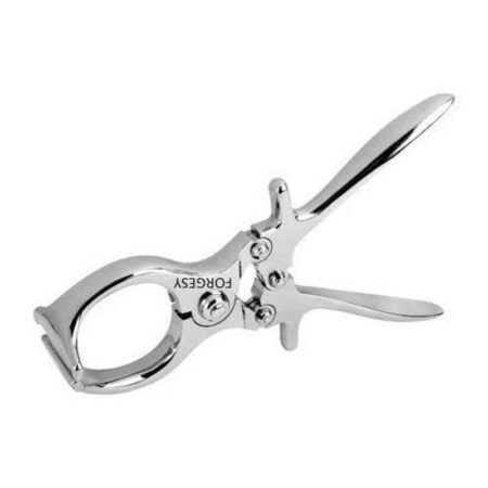 Forgesy 9 inch Stainless Steel Castration Clamp For Animals Sheep