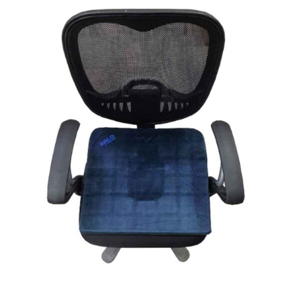 Salo Orthotics Polyurethane Rectangular Blue Donut Cushion Covered Hole