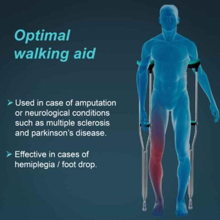 Tynor Axillary Crutch Walking Sticks Pair