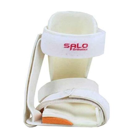 Salo Orthotics Polypropylene White Left Foot CTEV Splint Clubfoot Shoe