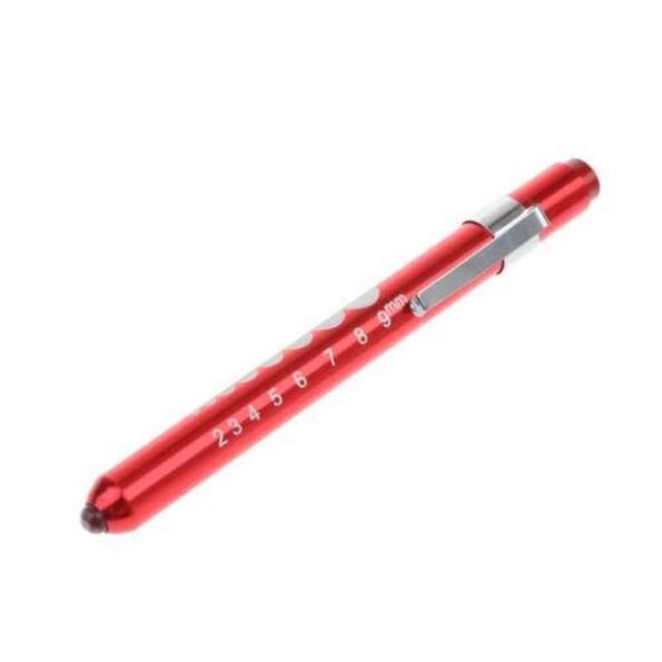 Rilekh Red Medical LED Pen Torch