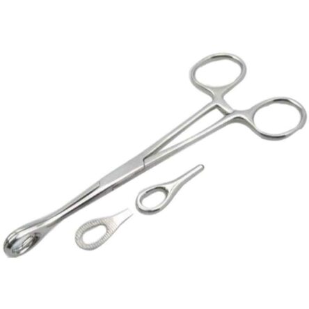 Forgesy NEO52 10 inch Stainless Steel Sponge Holding Forceps