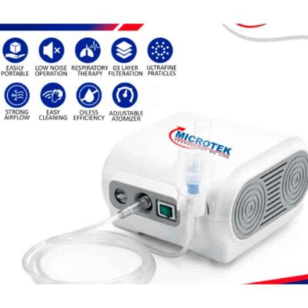Microtek CNB69008 White Compressor Nebulizer for Adult & Kids
