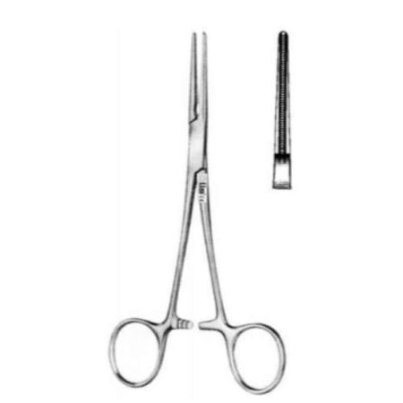 Alis 16cm/6 1/4 inch De Bakey Atrauma Curved