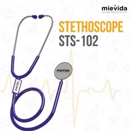 Mievida STS 102 Stainless Steel Blue Cardiology Stethoscope