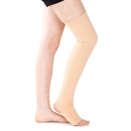 Samson AK-0704 Beige Above Knee Varicose Vein Stocking