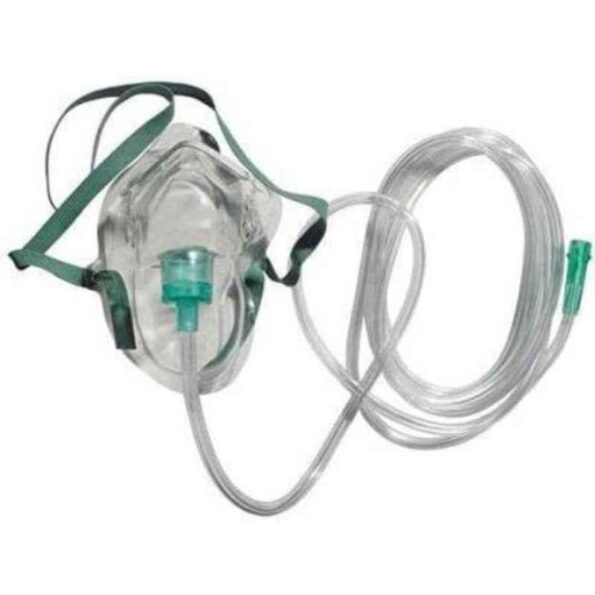 Wellstar Transparent Respirator Oxygen Mask for Adult