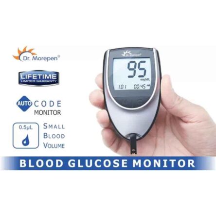 Dr. Morepen Gluco One BG-03 Multicolour Glucometer with 50 Pcs Strips Set