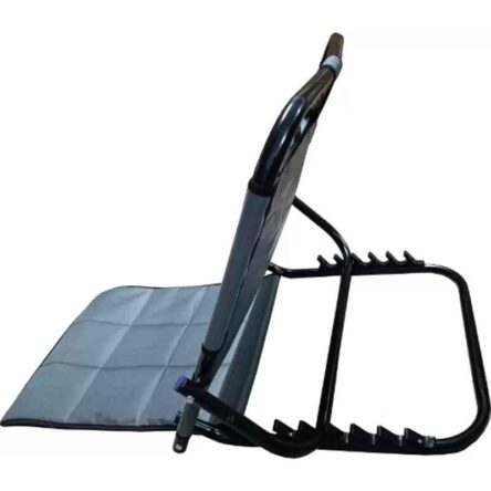 Divine Medicare 56cm Stainless Steel Grey 5 Gear Adjustable Backrest