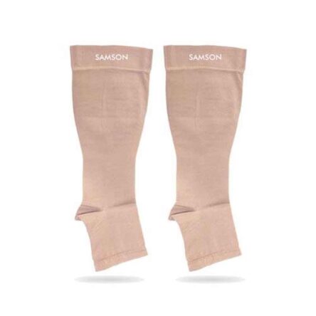 Samson GS-1202A Beige Synthetic Class-I Thigh Knee Compression Stocking