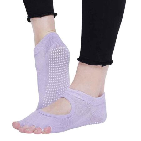 Strauss Light Purple Yoga Socks