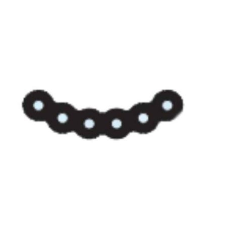 Surgiwear 25mm Curved Plate