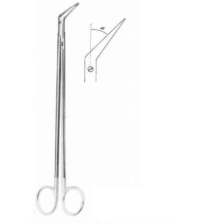 Alis 23.0cm/9 inch45? De Bakey Potts Smith Cardio Vascular Scissors