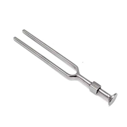 Arogya Meditech TF-128 128 Hz Alloy Chrome Finish Acoustic Tuning Fork