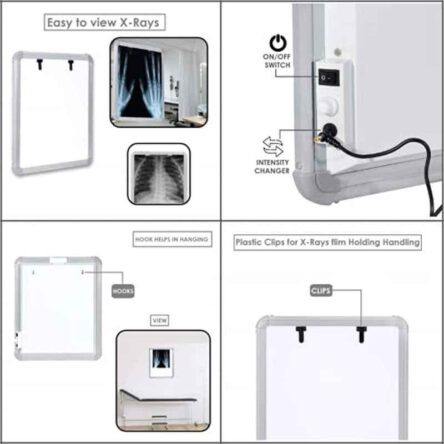 Otica 12V Mild Steel Powder Coated Finish Premium Single Film LED X-Ray View Box