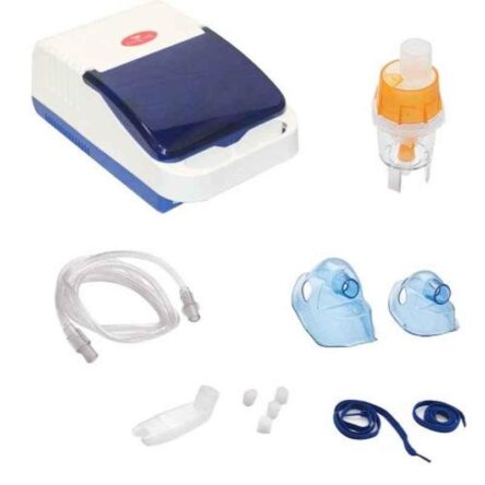 Easycare White Piston Compressor Nebulizer with Compartment