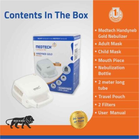 Medtech Handyneb Gold Compact Nebulizer