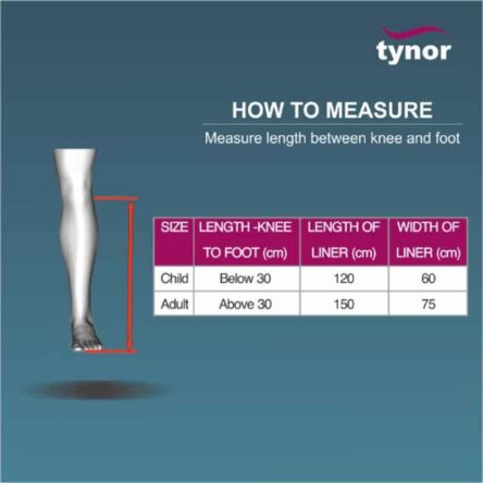 Tynor PUF Liner Skin Traction Set