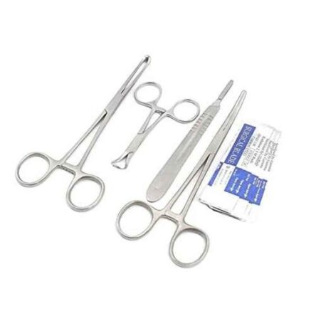 Forgesy 4 Pcs Stainless Steel Surgical Set
