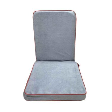 Kawachi Grey Folding Relaxing Buddha Yoga Meditation Chair for Back Support & Reading