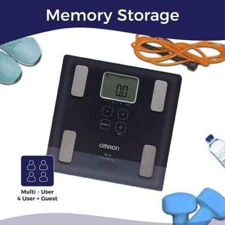 Omron HBF-224 Black Digital Body Composition Monitor