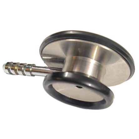 PSW Stainless Steel Black Stethoscope Chestpiece
