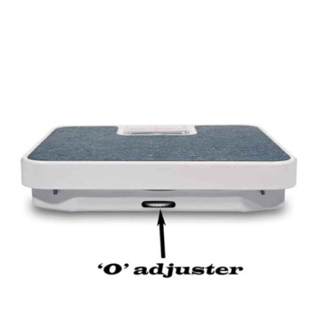 Acu-Check 120kg Stainless Steel & Plastic Blue Analog Weight Machine Scale