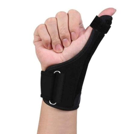 Fidelis Healthcare Elastic Grey Thumb & Wrist Band