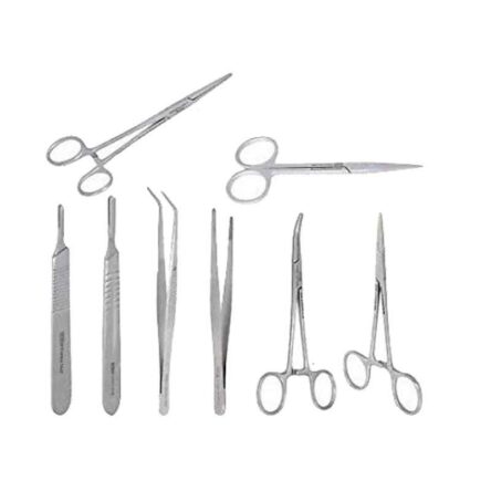 Forgesy 8 Pcs Stainless Steel Surgical Instrument Set