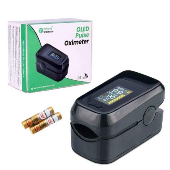 Sahyog Wellness Advanced Fingertip Pulse Oximeter with OLED Display