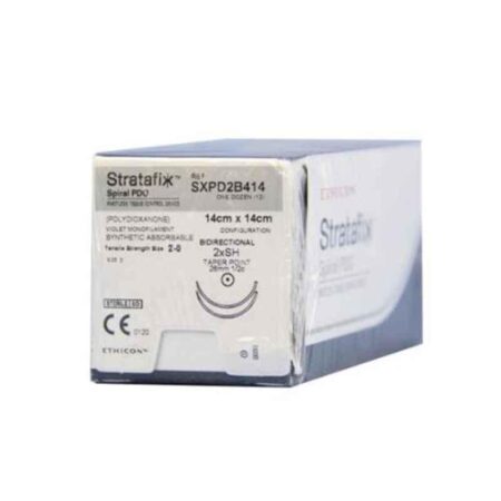 Ethicon SXMD2B400 12 Pcs 2-0 Undyed Stratafix Absorbable Suture Box