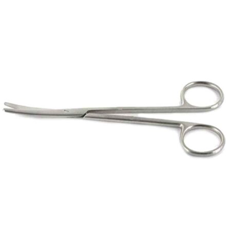 Forgesy 5 inch Stainless Steel Curved Baby Metzenbaum Scissor