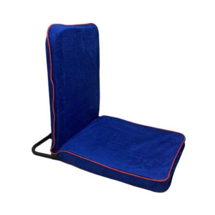 Kawachi Blue Folding Relaxing Buddha Yoga Meditation Chair for Back Support & Reading