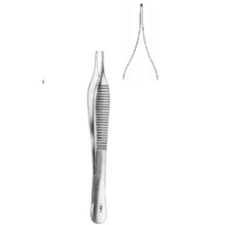 Alis 12cm/ 5 inch Micro-Adson Tissue 1: 2 Teeth