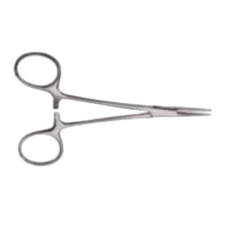 Forgesy 8 inch Stainless Steel Silver Counterfeiting Mosquito Arterial Straight Clamp