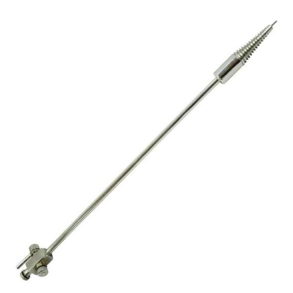 Forgesy 27cm Stainless Steel HSG Cannula with Lock
